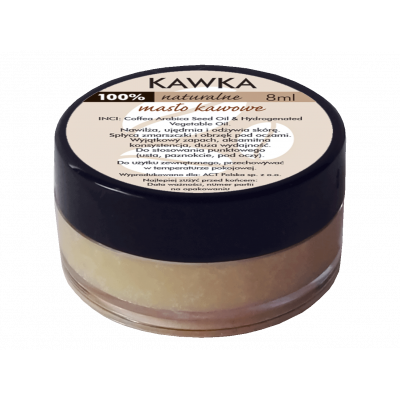 Naturalne masło kawowe 'Kawka' do pielęgnacji suchej skóry